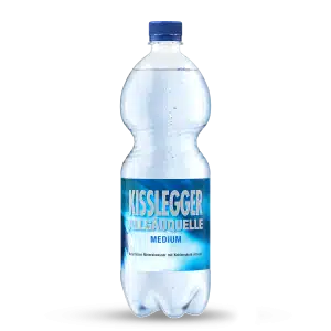 Kisslegger Allgäuquelle Mineralwasser Medium im PET-Gebinde