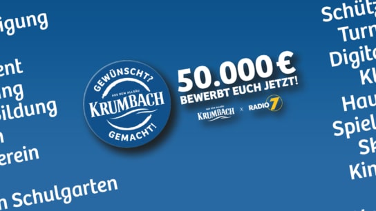 Bild zur Gewünscht? Gemacht!-Aktion von Krumbach und Radio7